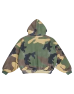 Deputy Department 1000 Fucking Gsm Zipper Camo Hoodie