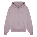 Deputy Department Alltagsreißverschluss Mauve Hoodie
