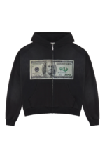 Deputy Department Benjamin Zipper Hoodie Schwarz