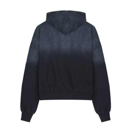 Deputy Department Nieten Hoodie Schwarz